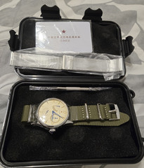 Classic 40mm Three Sub-dials SEAGULL 1963 ST1780 Mechanical Movement, Sapphire.