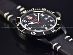 Tresod Men Ocean Master Swiss Made SW200 Automatic Black DLC Ceramic Bezel Watch