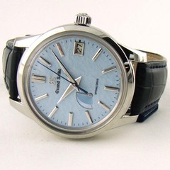 New 2026 Grand Seiko Elegance Spring Drive Skyflake Dial Warranty SBGA407