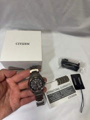 CITIZEN ZENSHIN Citizen Automatic Titanium Men’s Watch with Box and