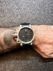 Oakley Gearbox Titanium Carbon Fiber Dial Large Mens Watch Swiss Made Sapphire