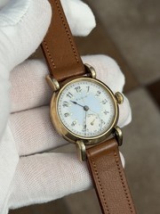 Vintage Elgin Art Deco Fancy Enamel Dial 7J Men’s Classic Dress Watch 1920s