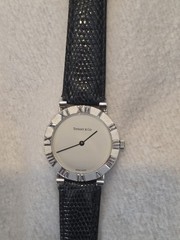 TIFFANY&Co. Atlas M0640 Sterling Silver Watch
