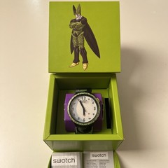 NEW & GENUINE Cell X Swatch Limited Edition Dragon Ball Z Wristwatch (SB01Z401)