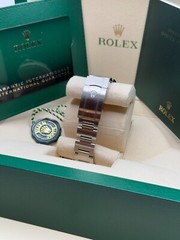 Rolex Oyster Perpetual 41 2024 Silver Dial Stainless Steel Smooth Bezel