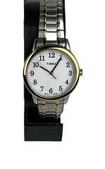 Timex Women’s Easy Reader Indiglo Watch WR 2 Tone TW2P78700 -New Battery Running
