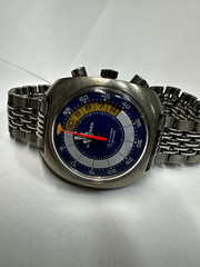 Vintage 1970s Memosail Regatta Yacht Timer Chronograph Valjoux 7737 Works