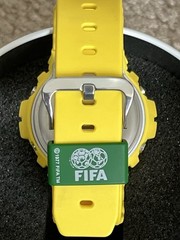 Casio G-Shock Dw-6900Wc 2006 Germany brazil world cup Watch dw6900 yellow