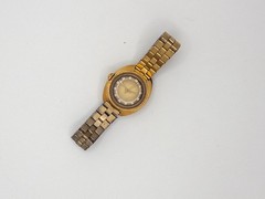 Vintage Timex Electric Ladies Watch Gold Tone West Germany Parts Repair
