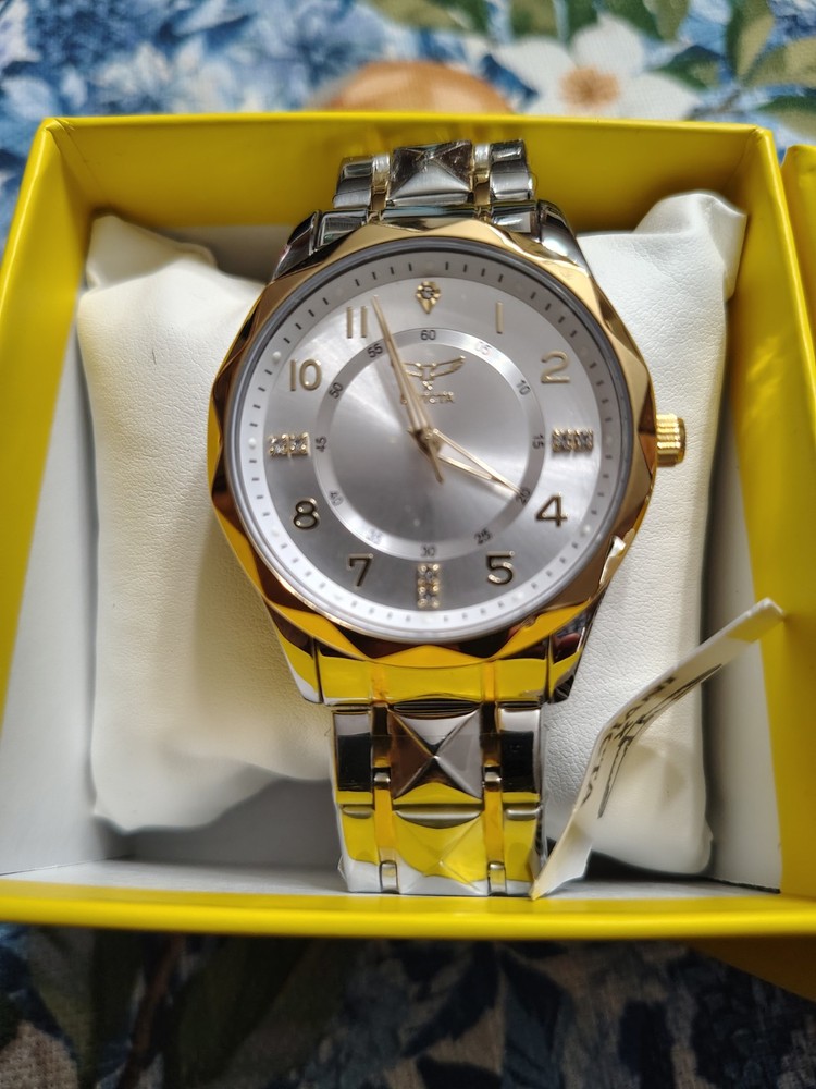 Invicta Specialty I by Invicta Watch 41mm, Gold, Steel (69023) White Dial NEW