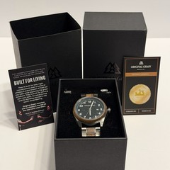 Original Grain – Nomad – Walnut – Emerald – Gunmetal – 42mm