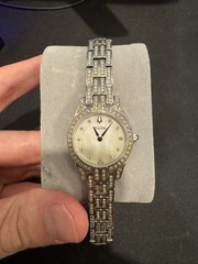 Bulova Women’s Steel Mother Of Pearl Dial 96L149