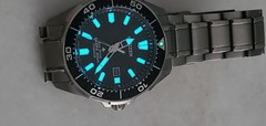 Citizen Promaster Eco-Drive Titanium Diver 200m Black Dial Date Men’s Watch