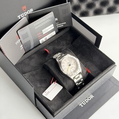 2026 Tudor Black Bay Pro Steel GMT White Opaline Dial 39mm M79470-0004 Complete