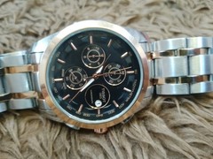 Tissot Couturier Chronograph Two-Tone Black Dial Quartz Men’s Watch T035627A