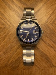 Concord Mariner Quartz Blue Dial Stainless Steel 43mm Men’s Watch 320355