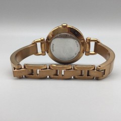 Fossil Womens Watch 32mm Rose Gold Tone Crystals ES3226 New Battery 6.5″