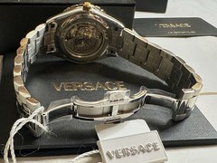Versace 29 Jewels Automatic Mens Watch Exhibition Back HELLENYIUM BNIB rrp £1150