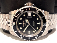 Invicta Pro Diver 40mm Explore Sub GMT Black Dial Date Jubilee NH35A Auto CLEAN