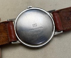 Seiko J13009 Unique Men’s Watch 1950s Manual Winding Used From Japan
