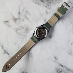 SEIKO 1980-1989 35 mm Used Watch Automatic Green Dial Men Analog Display