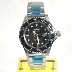 INVICTA 26970 40mm Pro Diver Quartz Date Black Dial Stainless Steel Braclt Watch