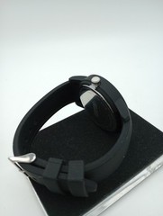 Crayo Festival Black Silicone Band Unisex Watch with Date CR2006
