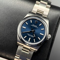 Rolex Oyster Perpetual 277200 Blue Dial Steel Automatic 31mm Watch – 2023