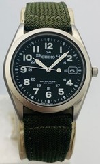Vintage Seiko Military 7N42-8260 Men’s Quartz Watch