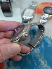 Variety Of 4 Fossil Brand Watches All Work, Some Need Batteries. Stainless Steel
