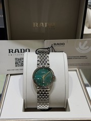 Rado Florence Diamonds ST Steel Green Mother of Pearl Dial Women Watch R48913903
