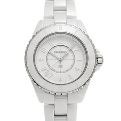 CHANEL J12 Phantom 33MM H6345 White lacquer WATCH 707807