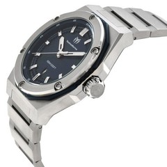 NEW TechnoMarine Coral Legacy Men 45mm Japan Quartz Blue Dial SS Watch TM-416090