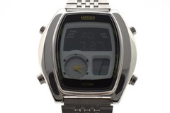 Citizen Independent 1481010 C351-L16673 Quartz Mens Watch Ana-Digi Retro #174