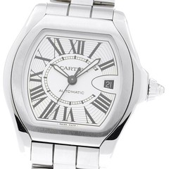 CARTIER Roadster LM W6206017 Date Silver Dial Automatic Men’s Watch_894300