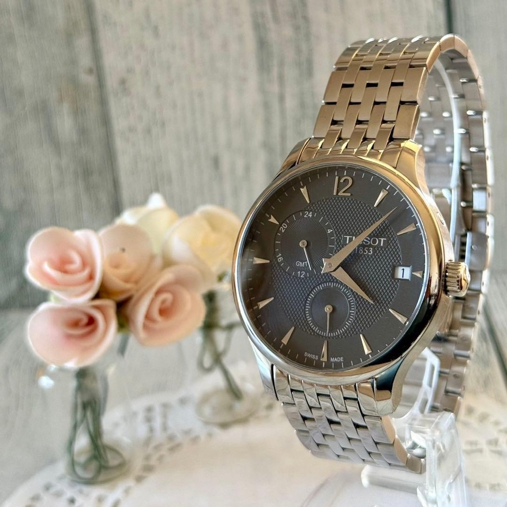 TISSOT Tradition GMT T063639A Wrist 20.5cm/8.1in