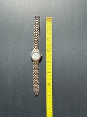 Vintage Eddie Bauer 42102 Watch Womens Two Tone Date New Battery!!