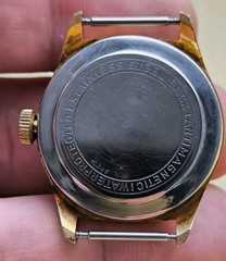VINTAGE KIENZLE MARKANT ANTIMAGNETIC GERMAN MEN’S WRIST Watch Black Dial