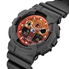 CASIO G SHOCK GA 100FL 8AJF Men’s Chronograph World Time New
