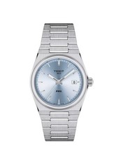Tissot PRX T1372101135100 Quartz Watch 35mm Unisex Light Blue Dial Box & Papers