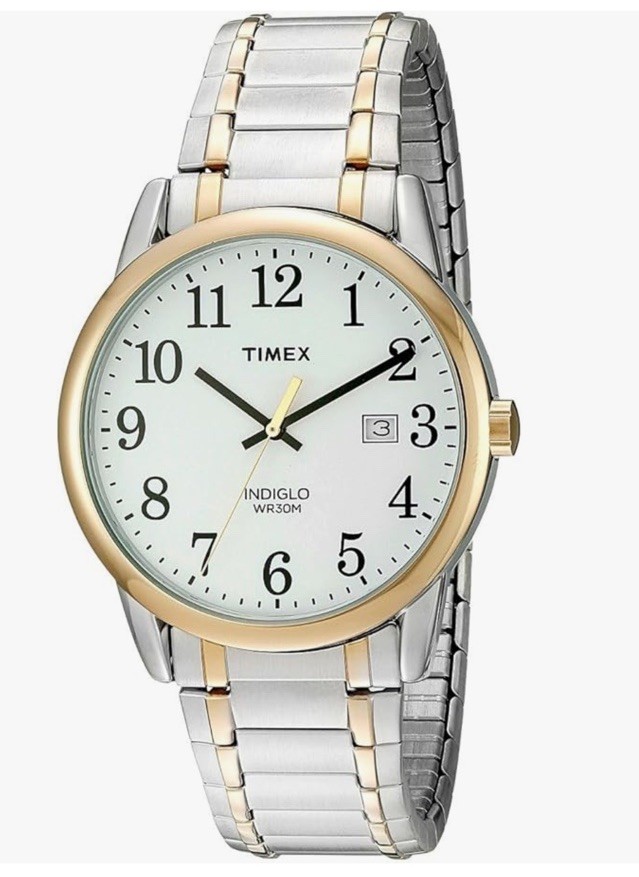 Timex Men’s TW2P81400. Easy Reader Two-Tone. Expansion Band Watch. No Box