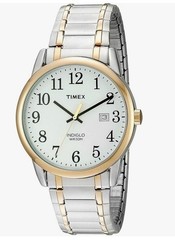 Timex Men’s TW2P81400. Easy Reader Two-Tone. Expansion Band Watch. No Box