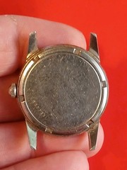 Vintage Ginsbo Incabloc Seaguard Watch* Swiss Made* 21 Jewels* Runs Well!
