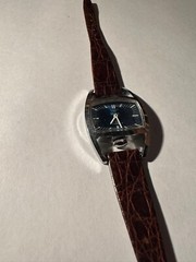 Rare Vintage 60’s Waters Watch Pristine Condition Beautiful Leather Strap
