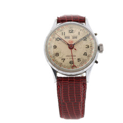 Vintage Cheshire Triple Calendar Men’s Mechanical Wristwatch Mepa Swiss