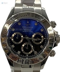 TECHNOS T4A66 Men’s Chronograph Stainless Steel Watch