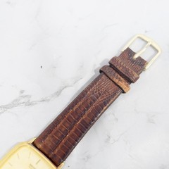 Seiko Dolce 9531-5000 Quartz Watch SGP30 Gold Dial Vintage 1986