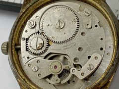 Vintage BOURBON 23rd Super De luxe cal. BFG 866 Baumgartner Watch Swiss Working!