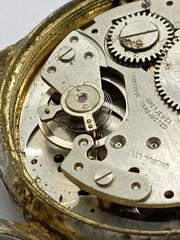 Vintage BOURBON 23rd Super De luxe cal. BFG 866 Baumgartner Watch Swiss Working!
