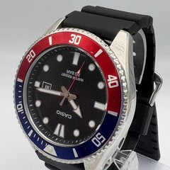 “Lowest Price✨” CASIO Marlin Diver’s Watch Pepsi Bezel Men’s